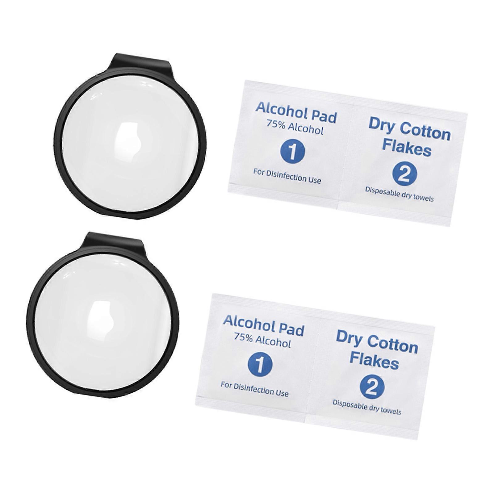 Easy Snap On Protective Glass Shield Scratch Resistant Case Sleeve For Panoramic Camera Lens Abrasion Resistant PC Frame Multicolor