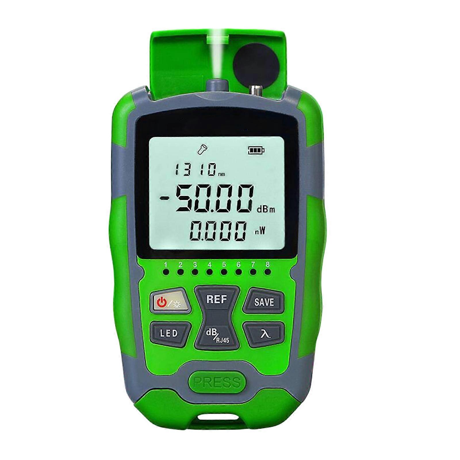 Triple Function Networking Cable Tester Opticals Power Meter Light Source For Professional Networking Maintenance Multicolor