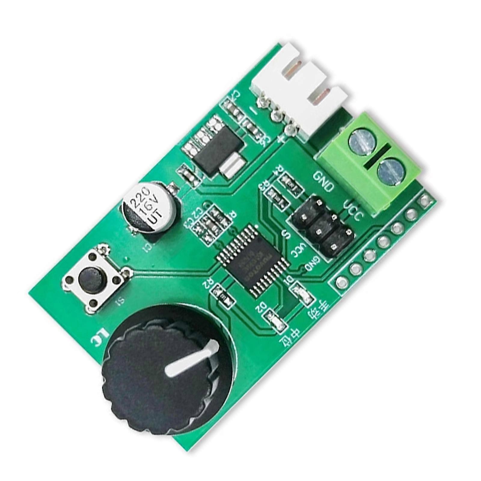 Robotics Servo Development Board with 2 Channels Controller Debugging Board and Manual Tuning Capability Multicolor