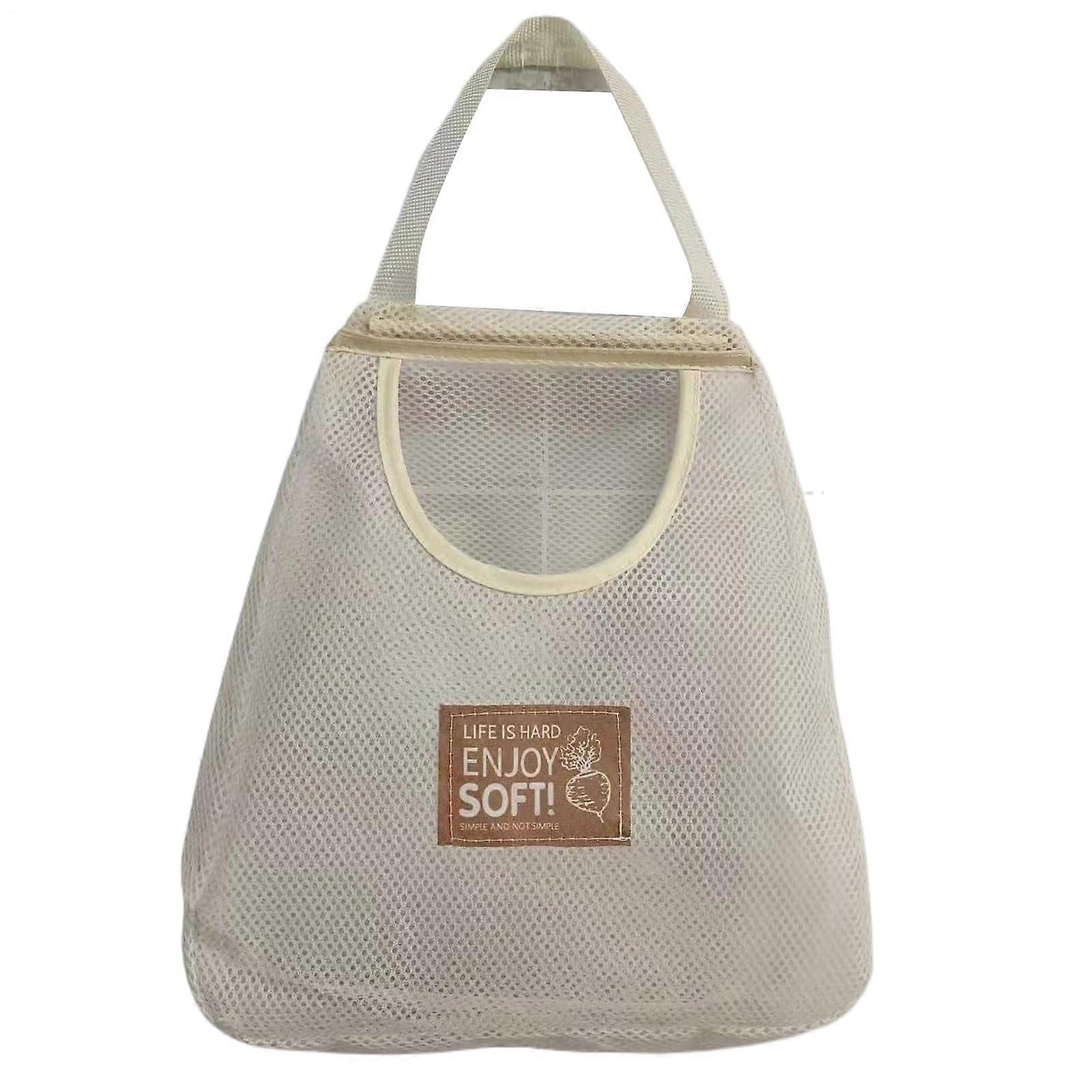 Mesh Bags for Vegetables Large Breathable Reusable Mesh Bag For Shopping Harvesting Picnic Foraging Travel Farmers