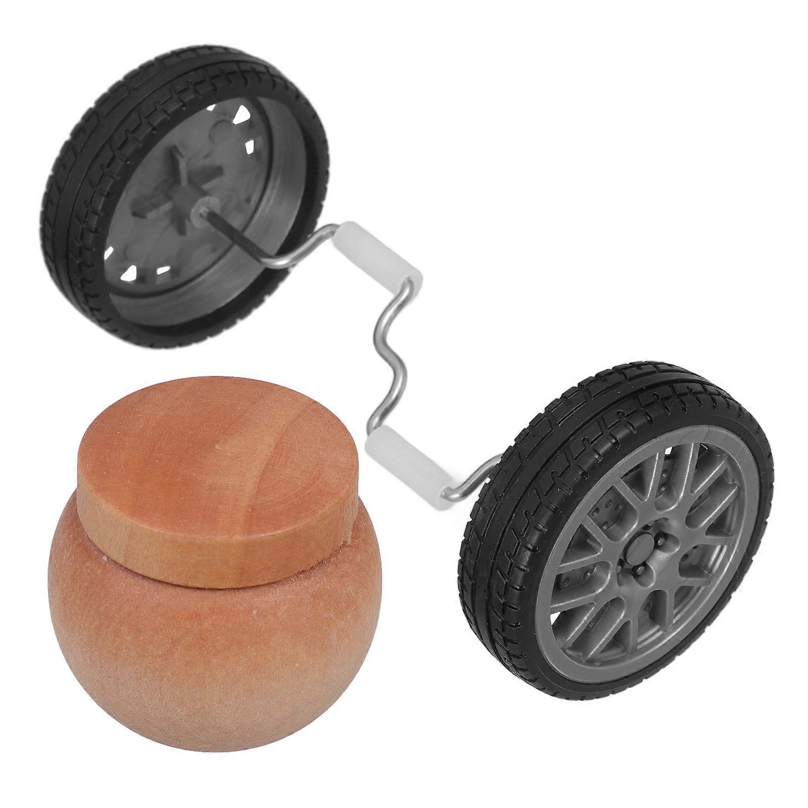 Parrot Stand Balance Wheel Toy for Playing 1Set Bird Training Plaything in