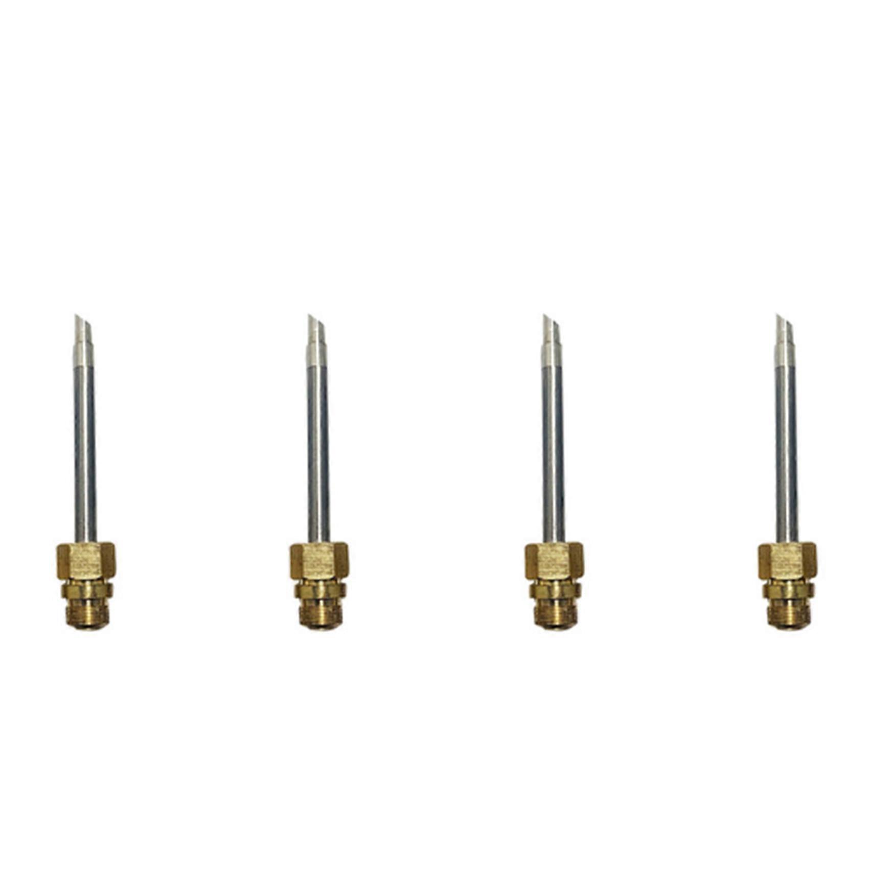 4X 510 Interface Soldering Iron Tip Mini Portable USB Soldering Iron Tip Welding Rework Accessories, Horseshoe