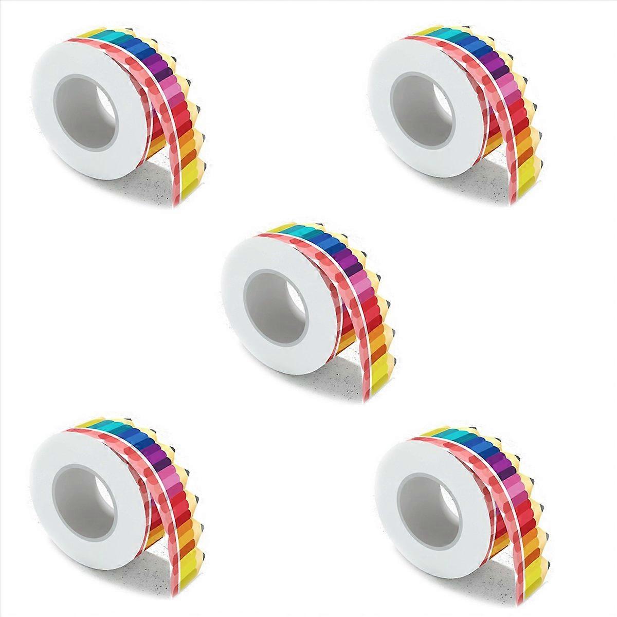 Bulletin Borders Stickers,Pencils Border Trim