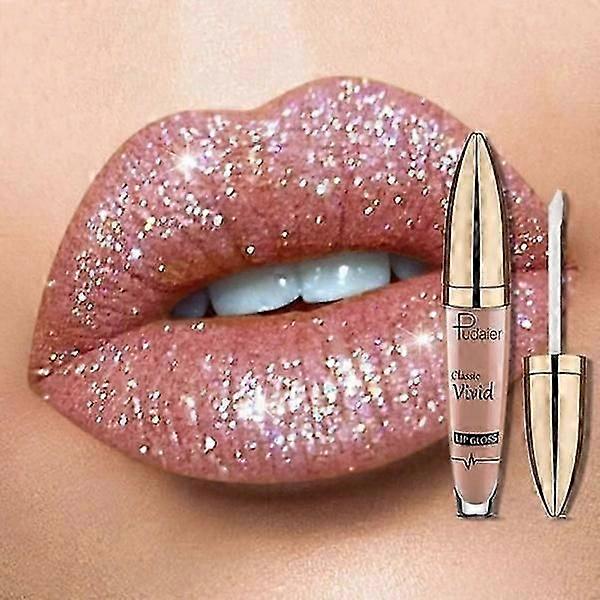 Waterproof Diamond Glitter Lipstick 18 Colorss
