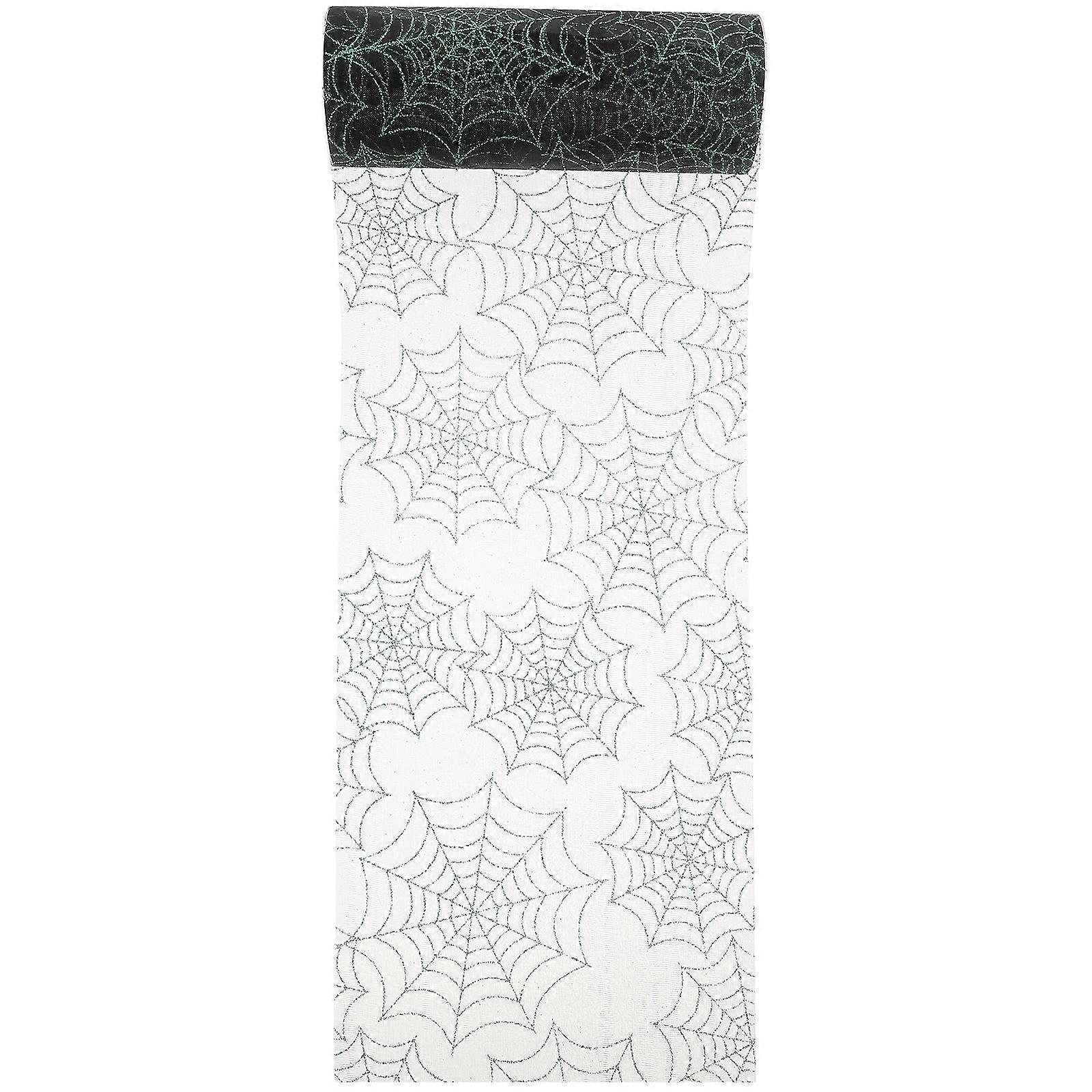 Halloween Spider Web Organza Ribbon for DIY Crafts 1 Roll