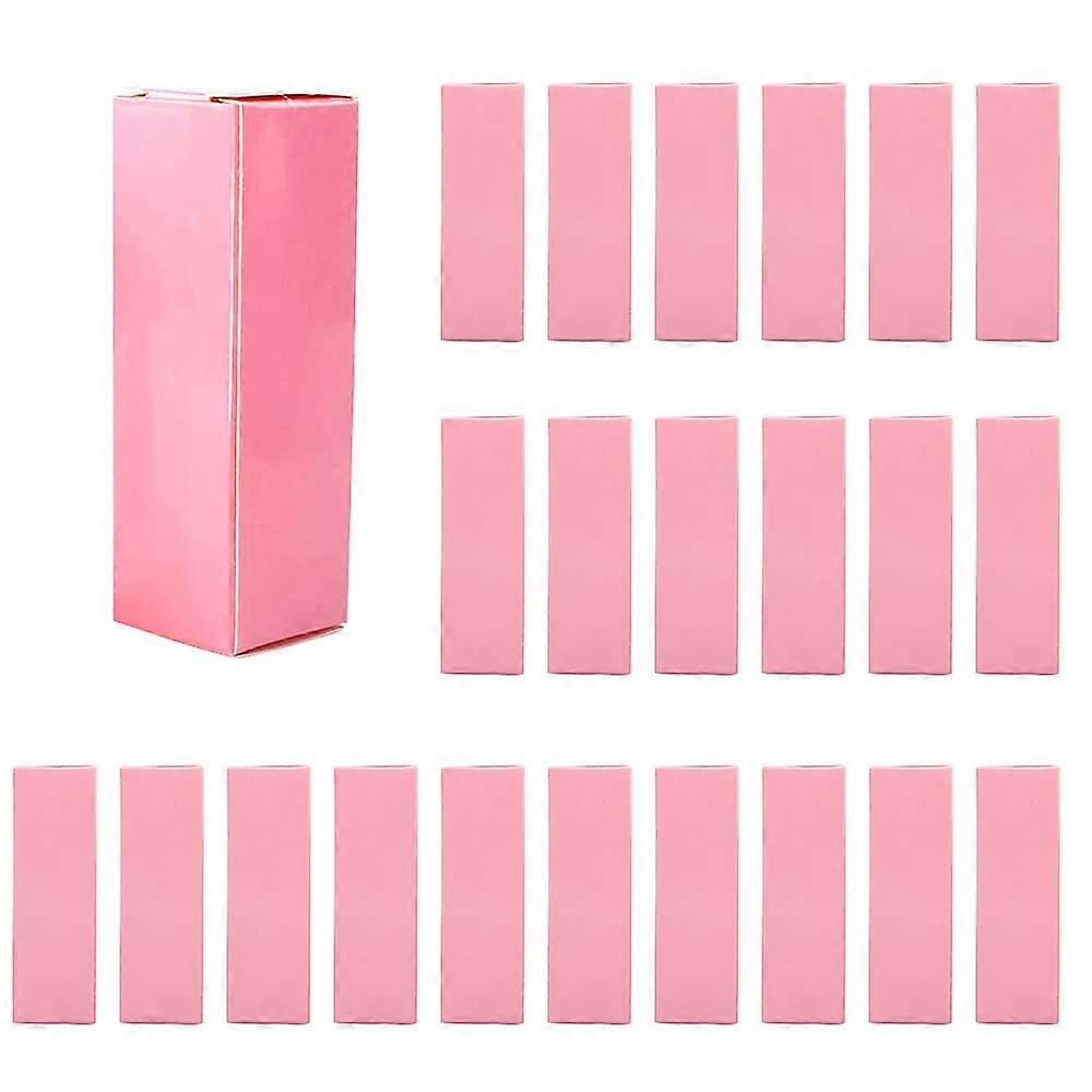 50 Pack Empty Lip Gloss Packaging Boxes 28x28x89mm Cosmetic Paper Boxes for Small Business