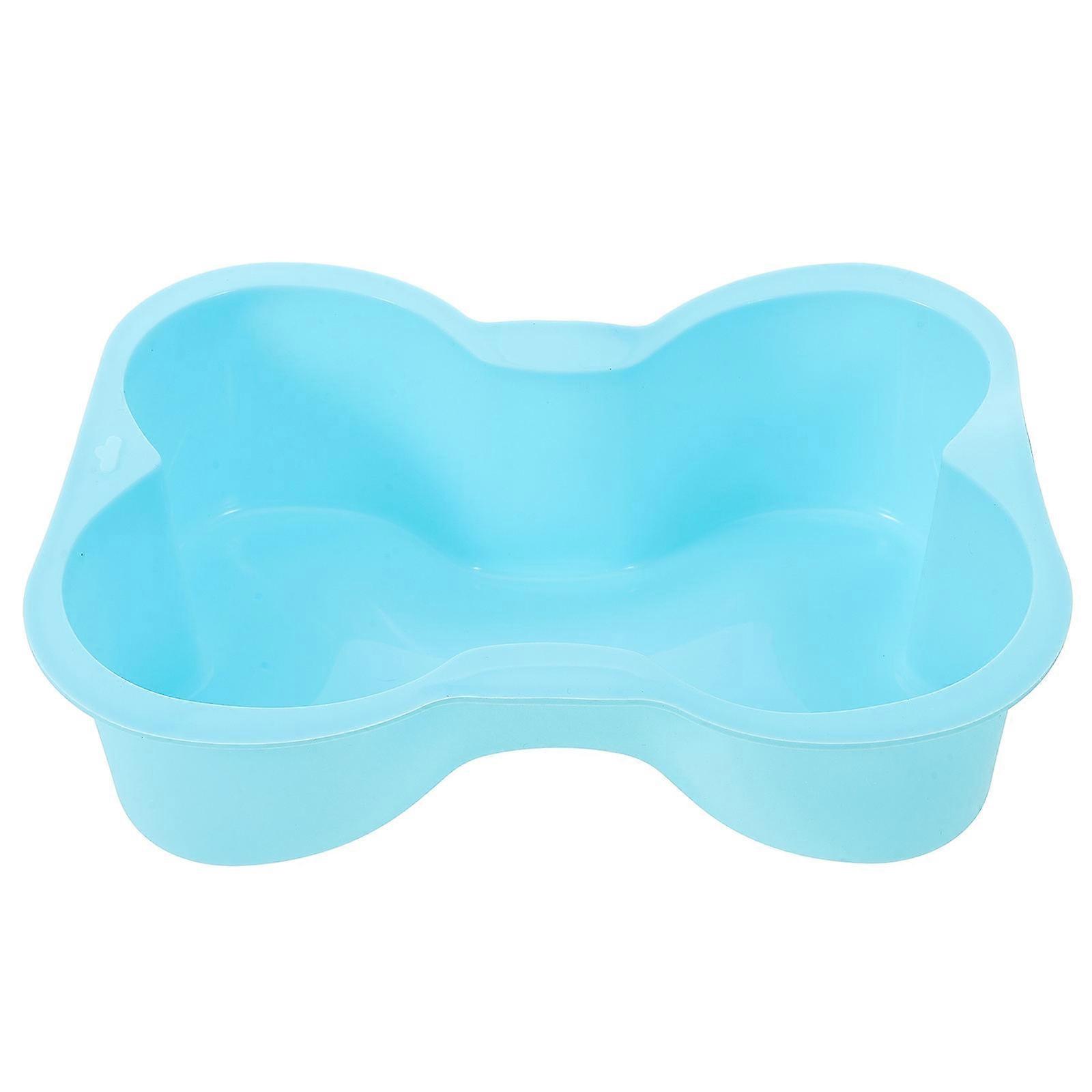 Bone Shaped Silicone Baking Mold 2pcs Reusable Cake Pan DIY Bakery Tool