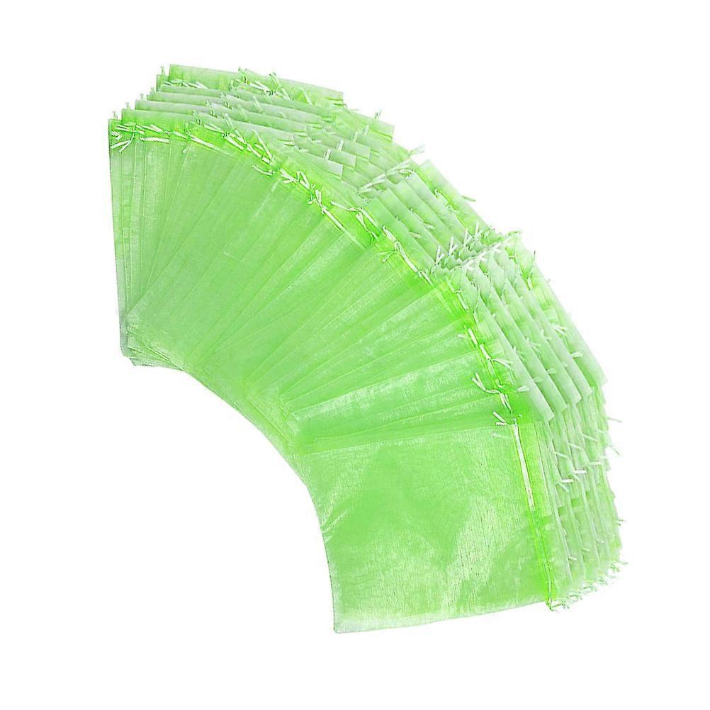 Fruit Protective Bags with Drawstring for Storage 200Pcs Mesh Pouches