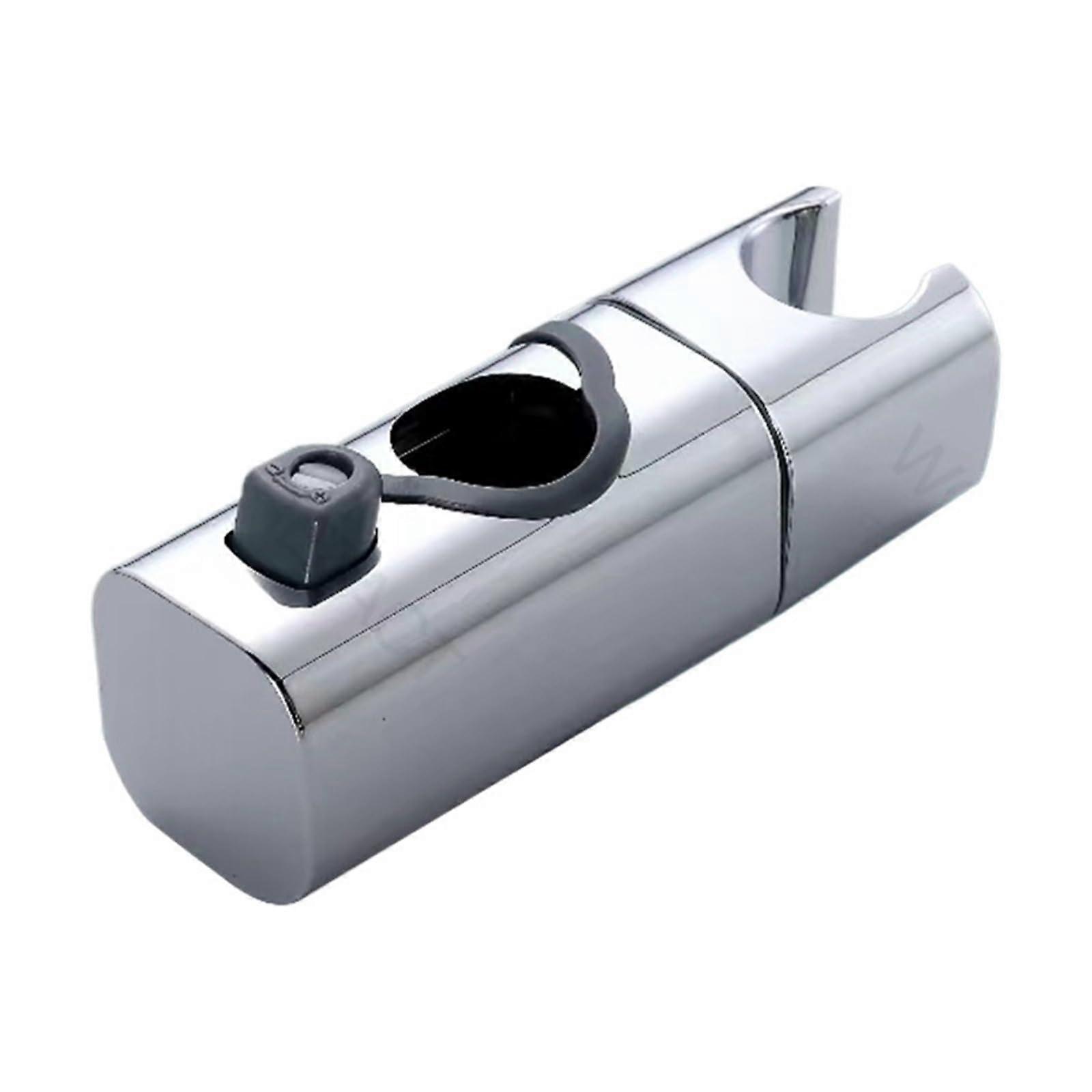 Adjustable Handheld Shower Head with Holder Chrome Slide Bar CorrosionResistant Bathroom