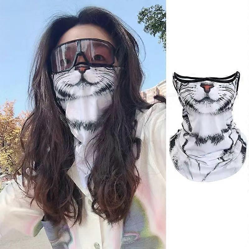 Summer Headwear Beanie 3 Hole Full Face Mask Women Men Thin Balaclava Face Mask for Motorcycle Bike Hunting Cycling Cap Ski