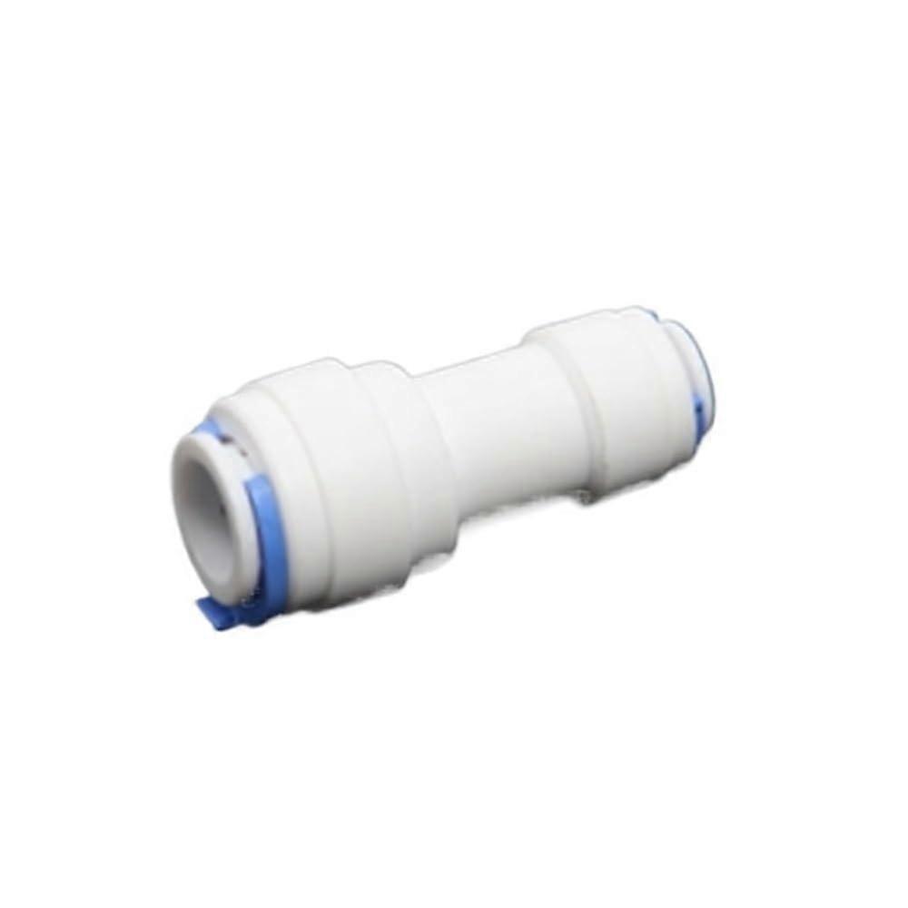 Quick Coupling Reverse Osmosis Fitting with LeakProof Seal, 2 Way Y Tee Plastic Water Connector