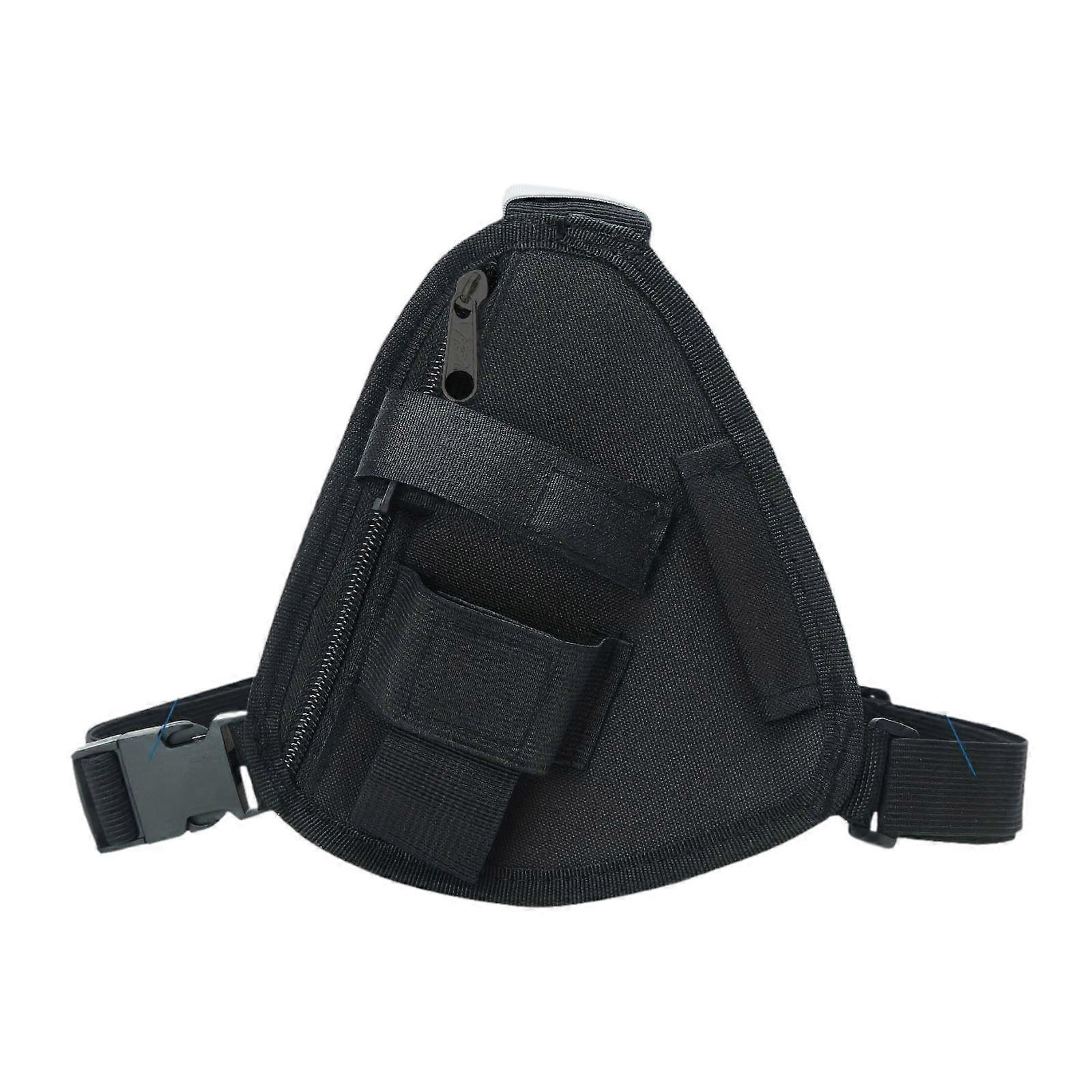 Two Way Radio Chest Pack with Quick Access and Adjustable Strap for Hiking, Work and Security