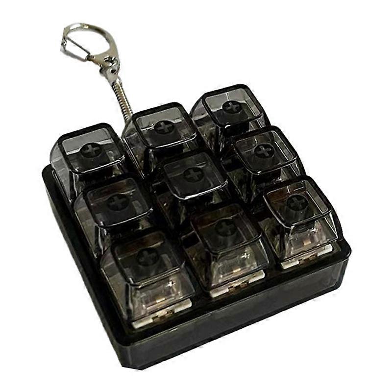 Mechanical Keyboards Tester Switches Test Keychain Pendant for Keyboards Switches Testing Stress Relief Toy Multicolor
