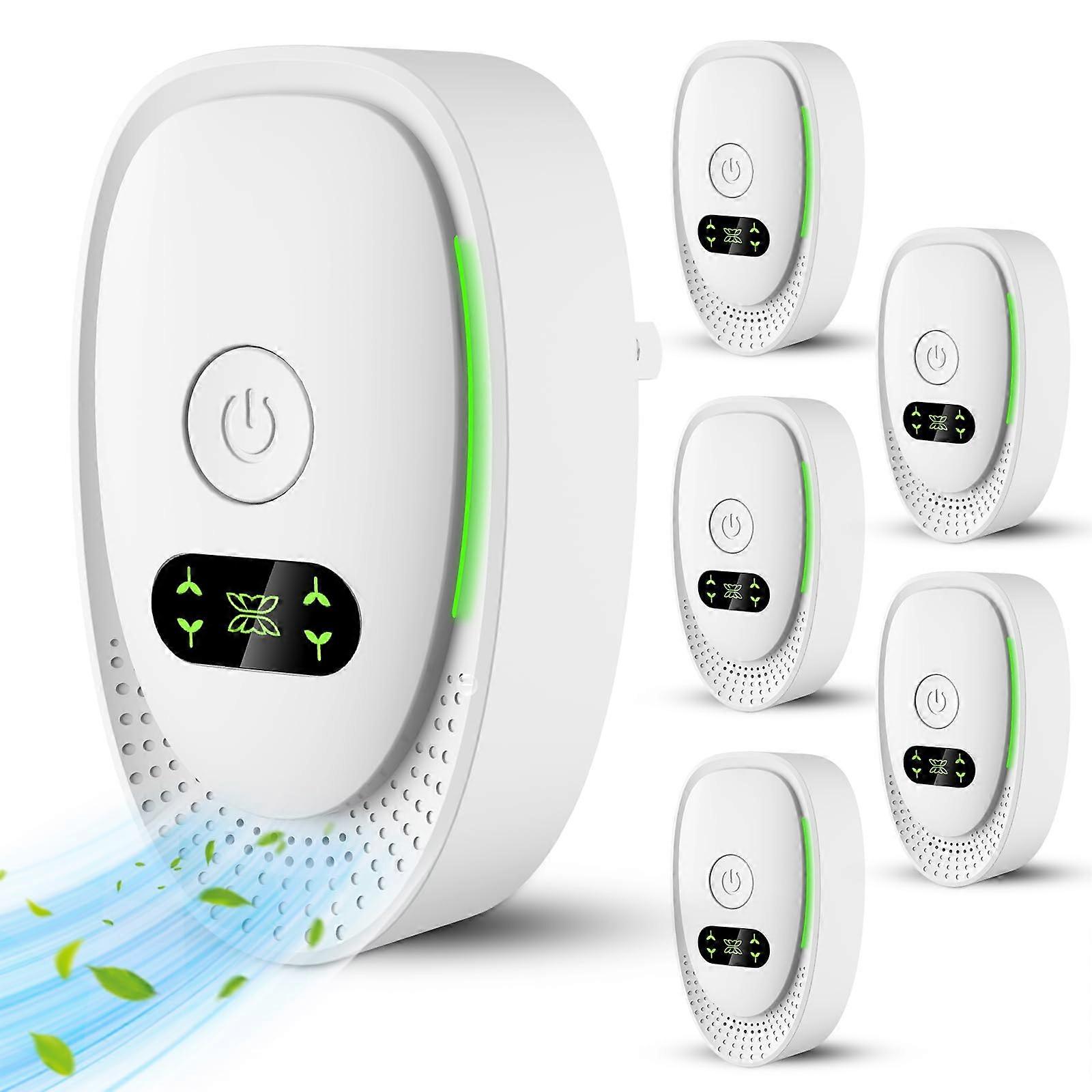 Air Purifier Plug In 6 Pack Negative Ion Technology Filter Odor Removal for Home and Office