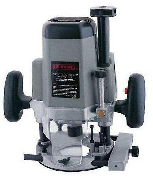 Plunge Router Base for 3 Hp 1/2 Inch Electric Router with Precision Plunge Control for Woodworking