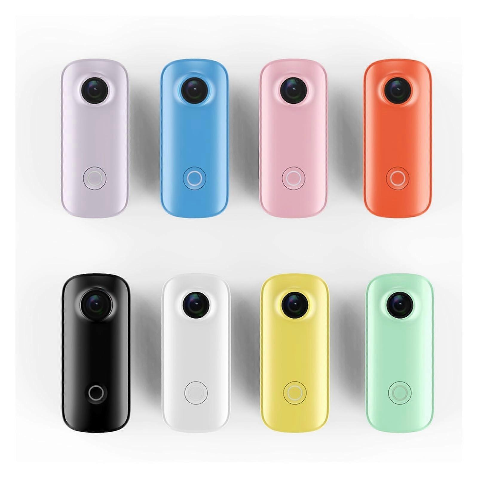 Mini Body Camera with Magnetic Quick Attachment for Travel, Cycling, Diving and Vlogging Orange
