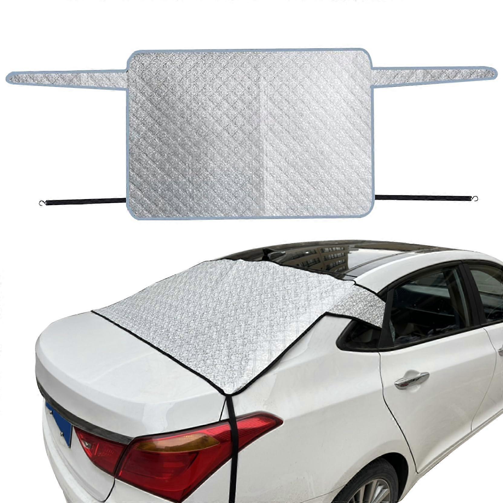 Rear Windshield Cover Waterproof Snowproof Magnetic Ice Protector for SUV Sedan Universal Fit