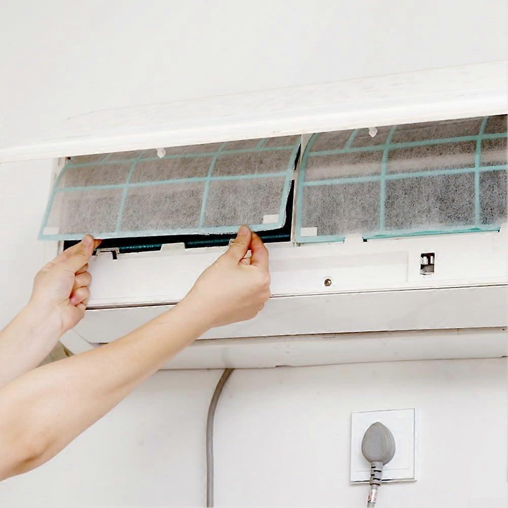 10PCS Air Conditioner Filter with Dust Blocking Mesh and Odor Reduction, Cuttable AC Vent Filter