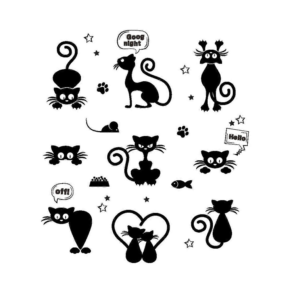 DIY Switch Stickers Cartoon Decals for Home Decor Application