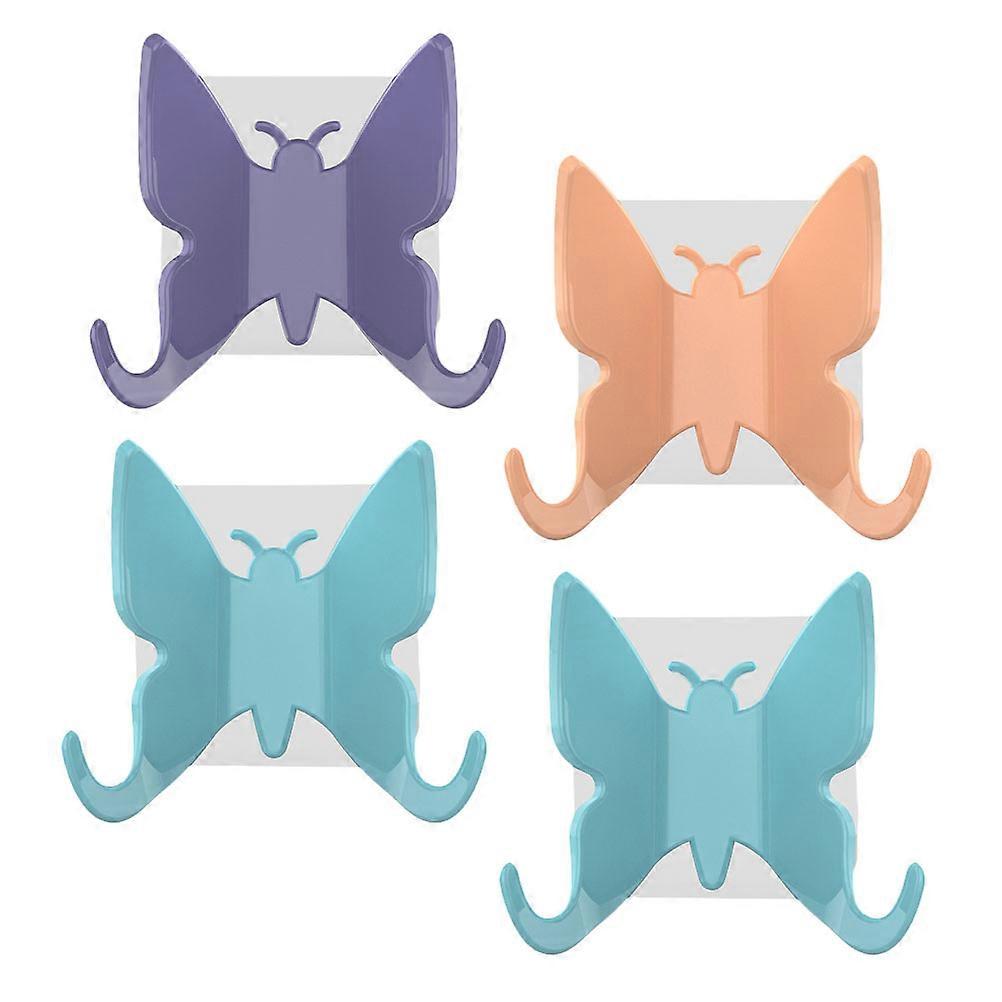 Shaped Bathroom Hook Decorative Shower Hook for Towels 8Pcs Assorted Color