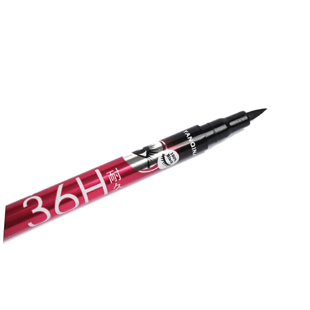 Liquid Eyeliner Pen Fine Tip Black Waterproof Longlasting QuickDry SmudgeProof Eye Makeup