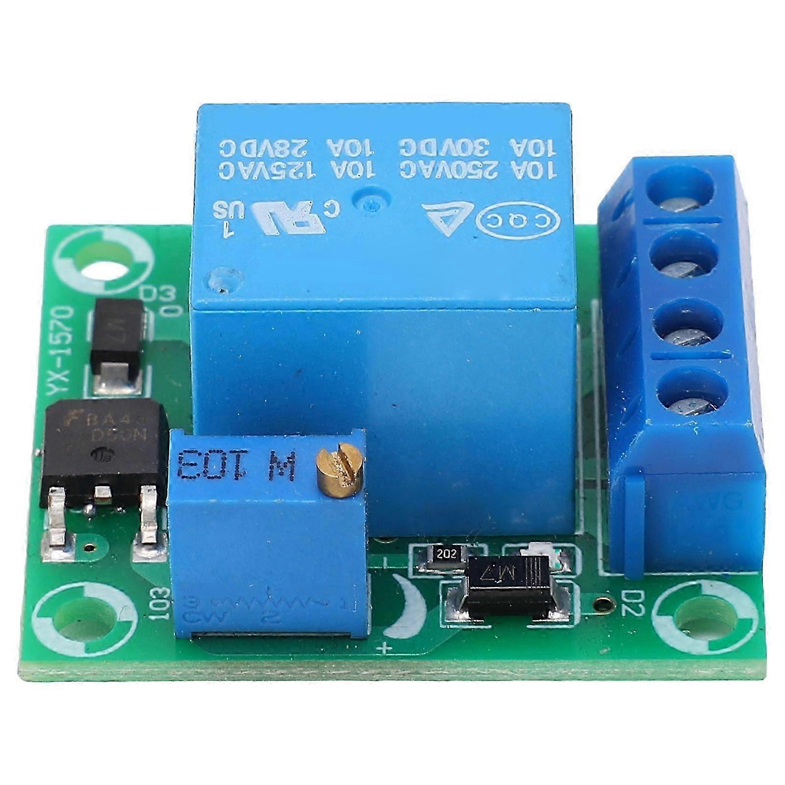 2Pcs Battery Under Voltage Protection Board PCB Low Voltage Cut Off Module Under 10MA 5V