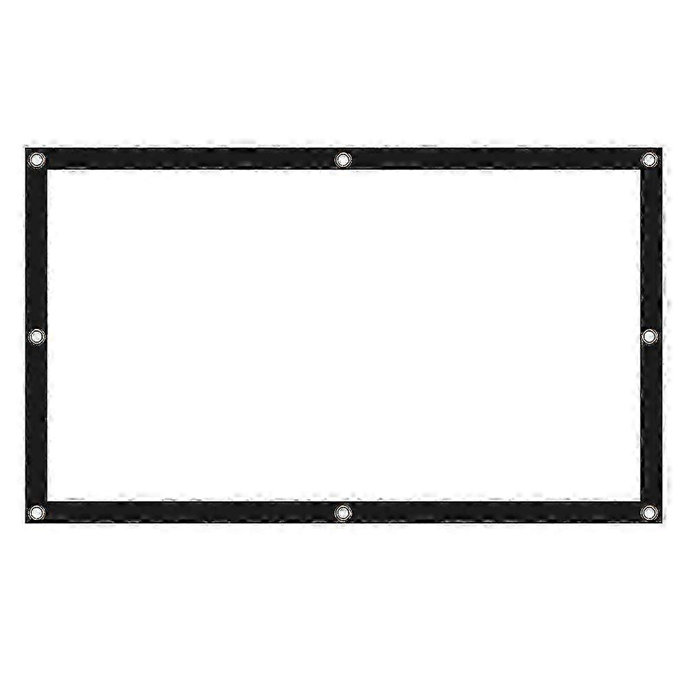 Projector Screen 100 inch 16:9 Foldable Portable Projection Movies Screen
