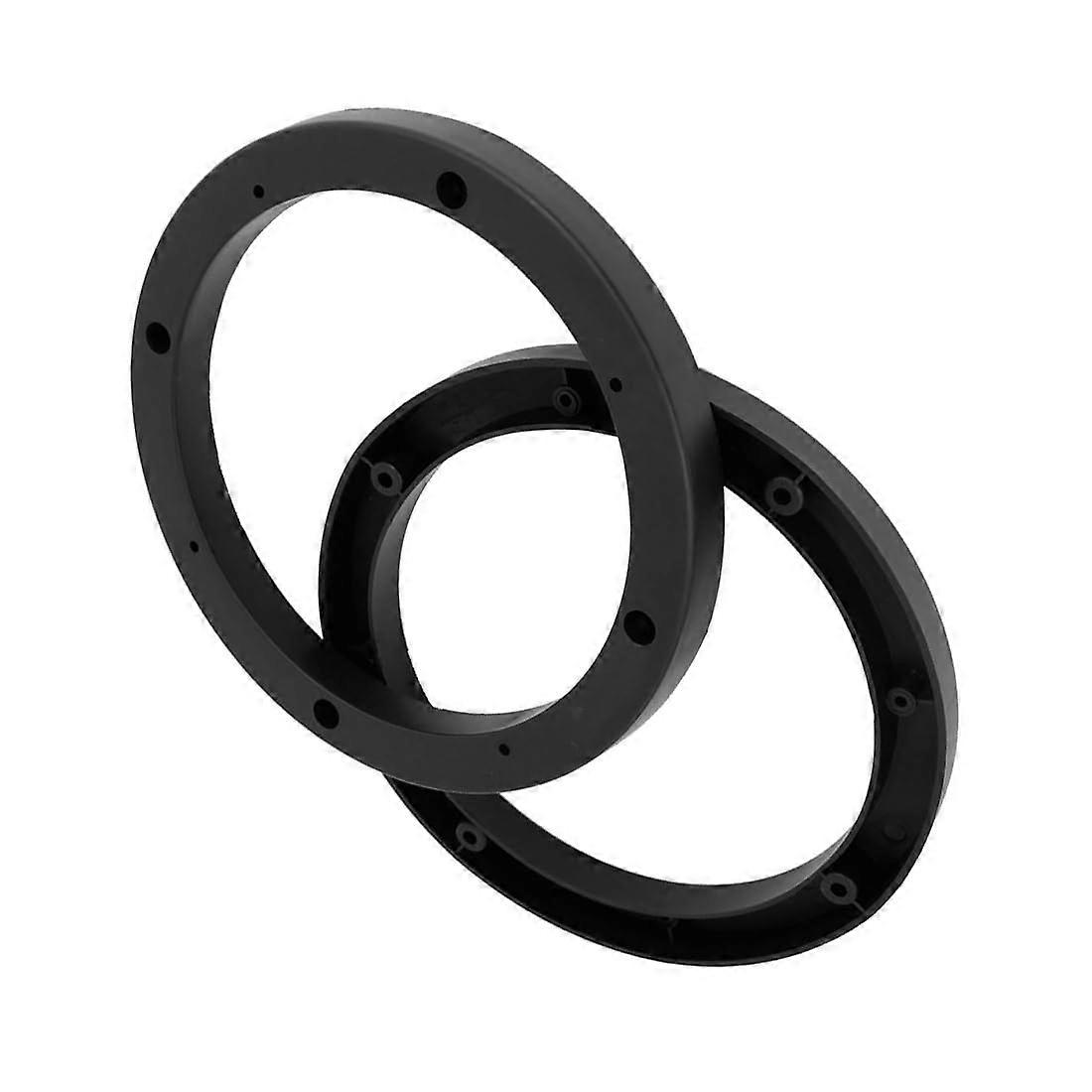 2Pcs 6.5 Inch Car Speaker Spacer Rings for Precise Fit and Audio Clarity Boost