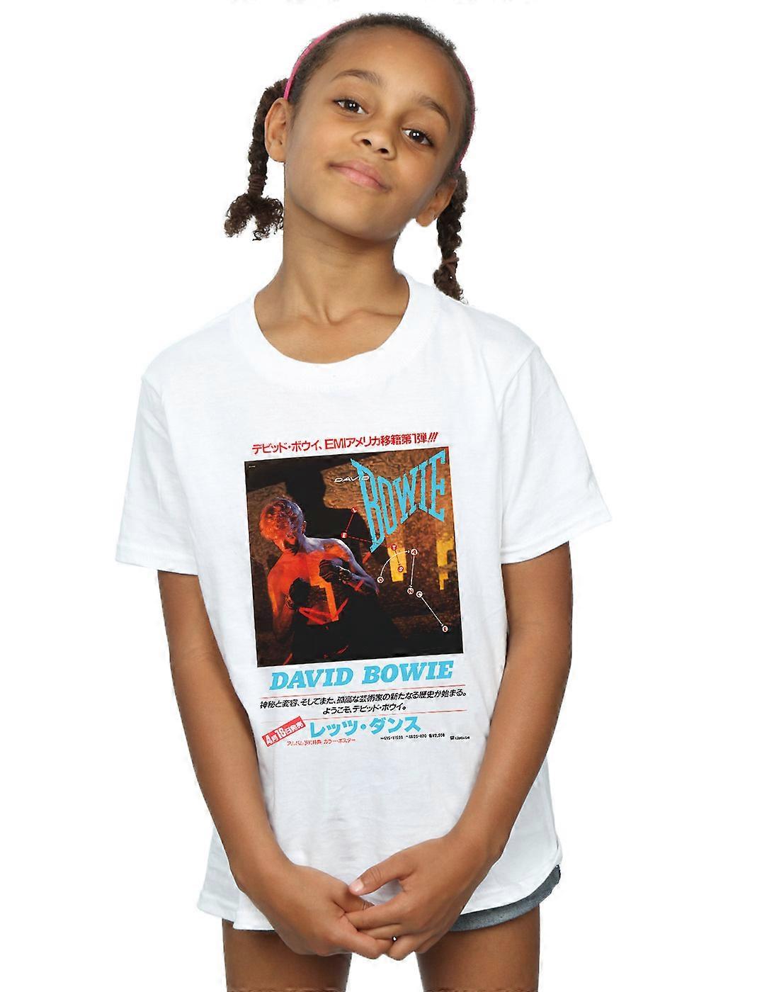 David Bowie dívky asijský plakát tričko