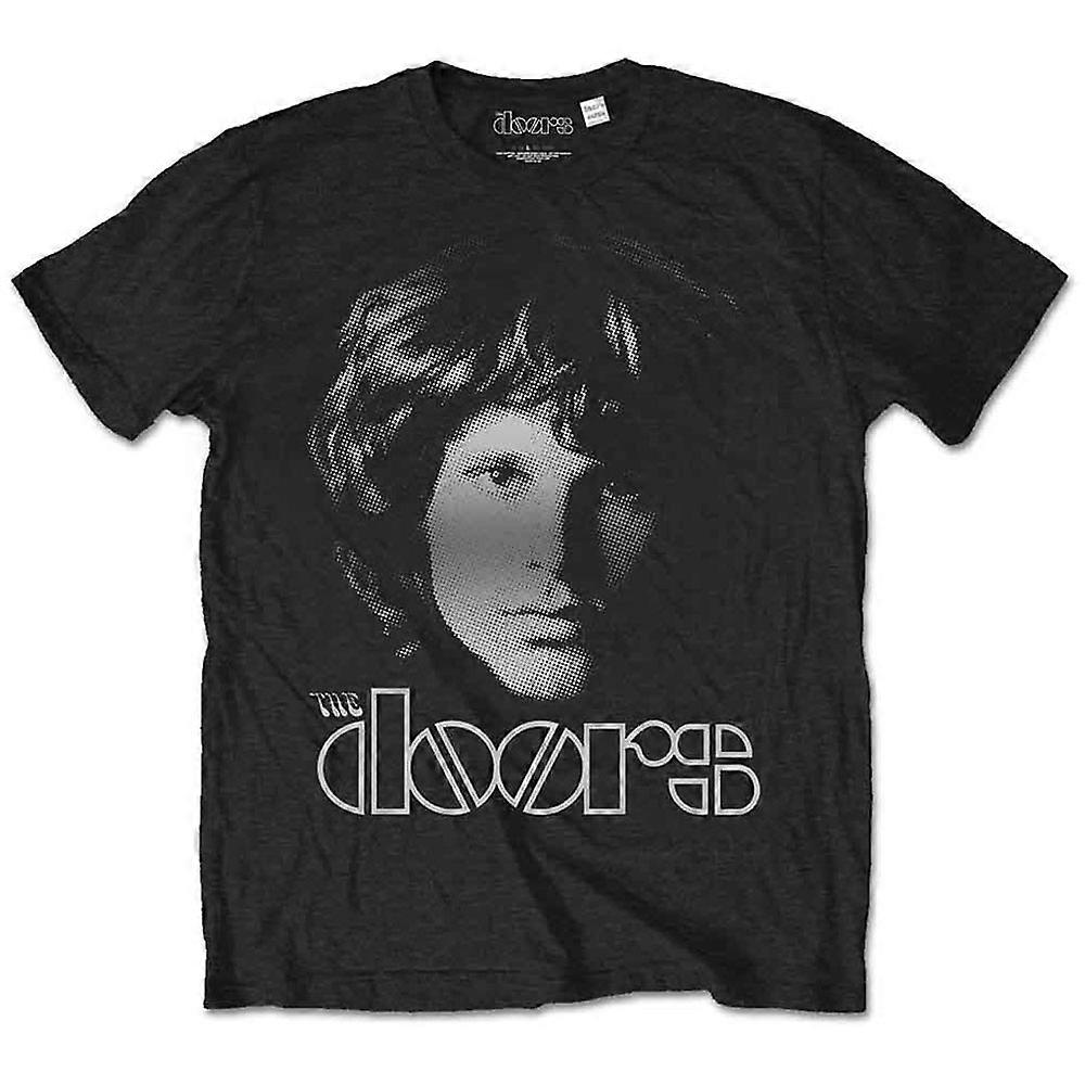The Doors Jim Halftone Portrait T Shirt
