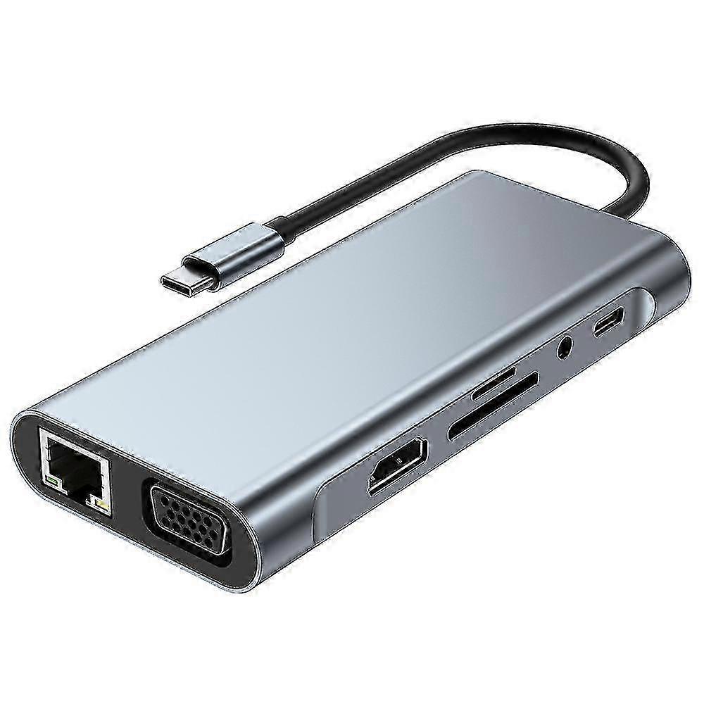 2026 Suitable Usb C Hub,11 In 1 Usb C Adapter,compatible Macbook Pro/air,plus Type C Devices