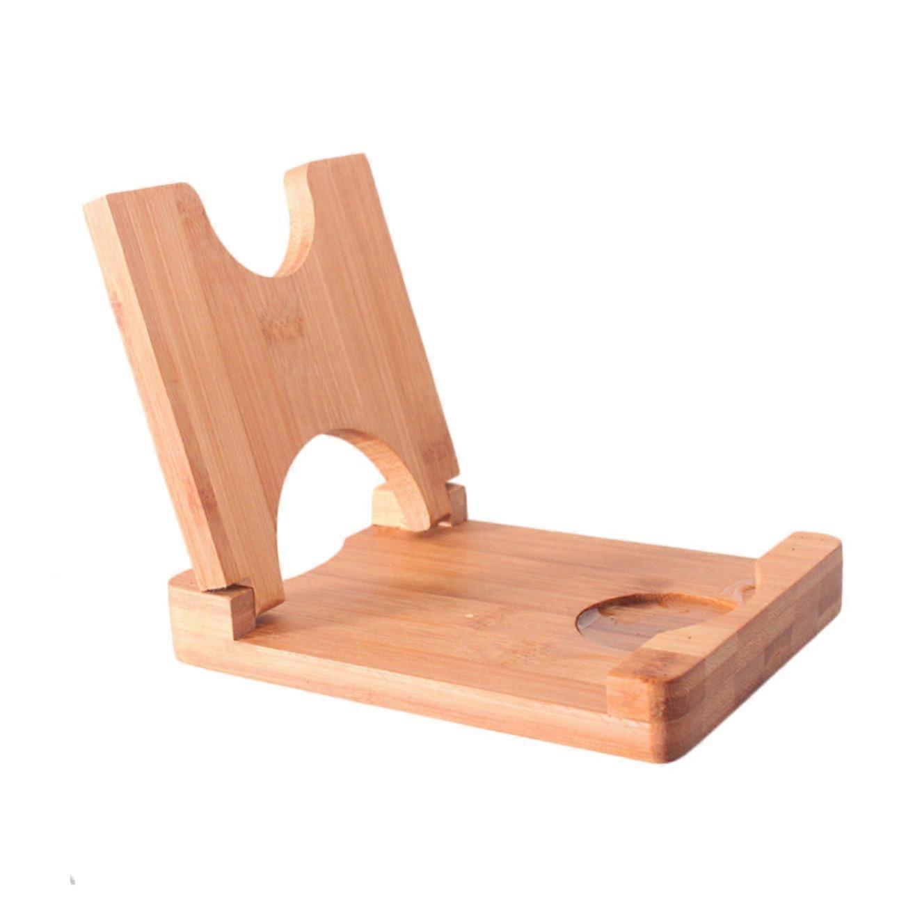 Foldable Wooden Pot Lid Holder Rack for Kitchen Space Saving Pot Cover Organizer