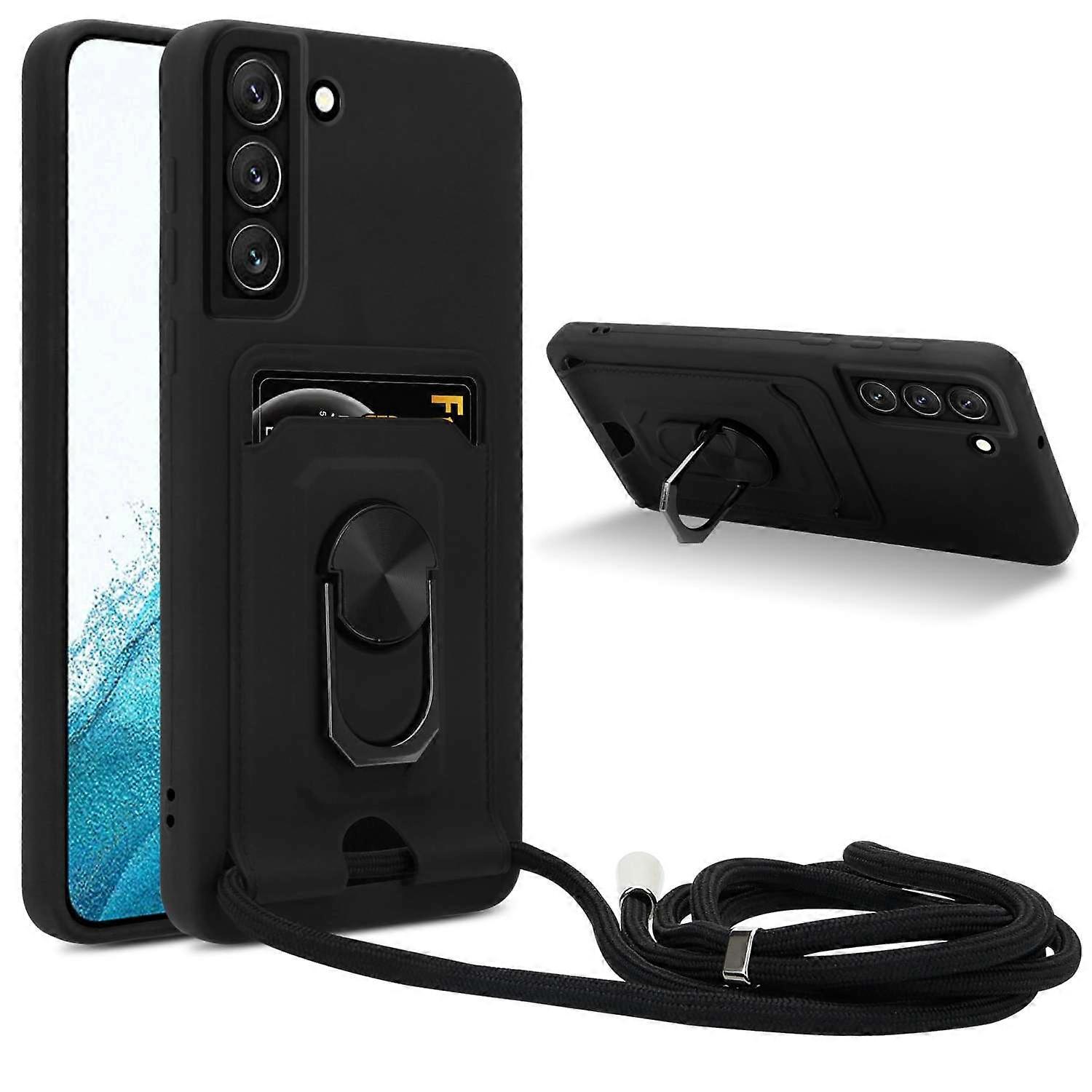 Case Samsung Galaxy S22 PLUS Protective Case with Chain and Stand Function