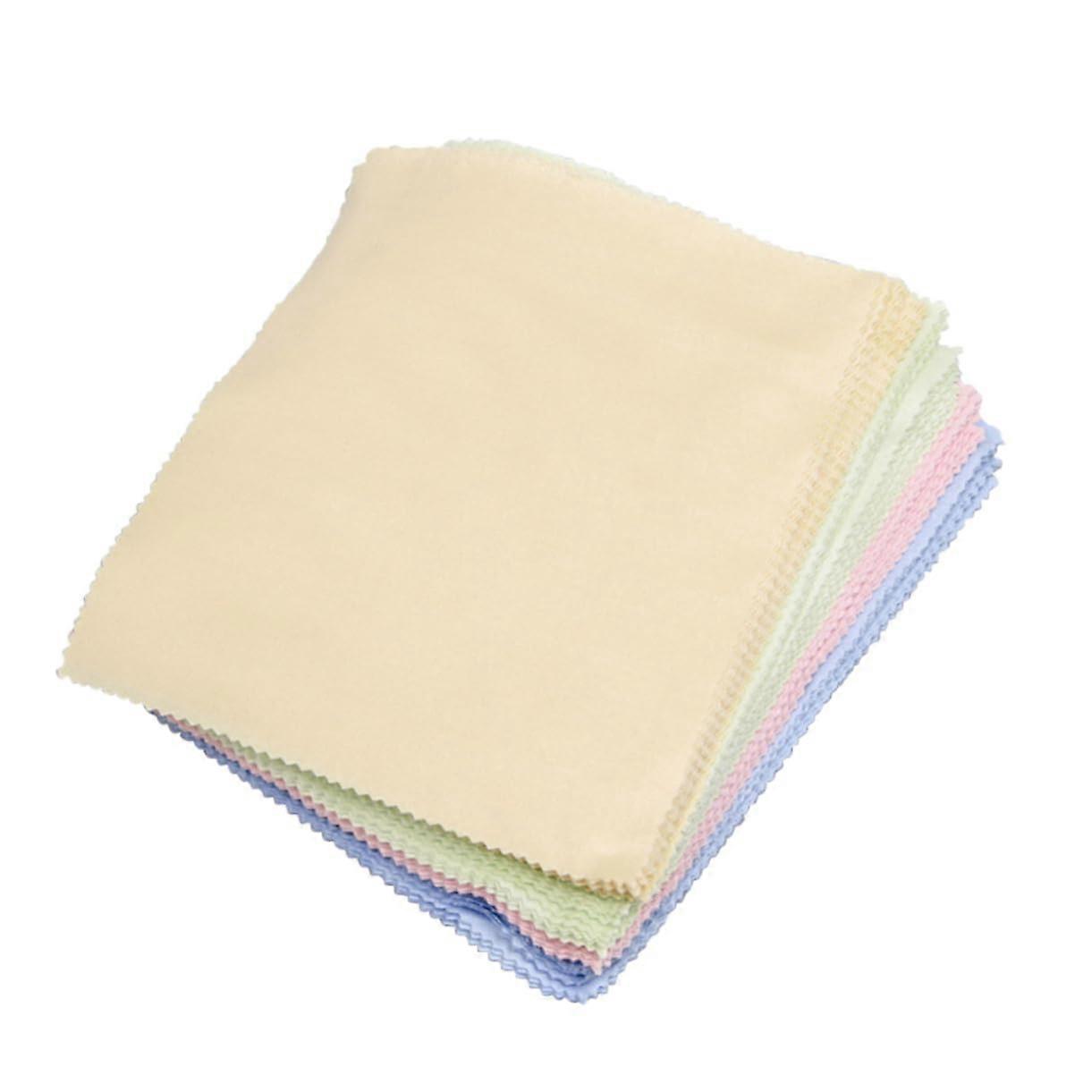 BEBEMOKO Microfiber Cleaning Cloth 100Pack Scratch Lint for Glasses Screens Cameras