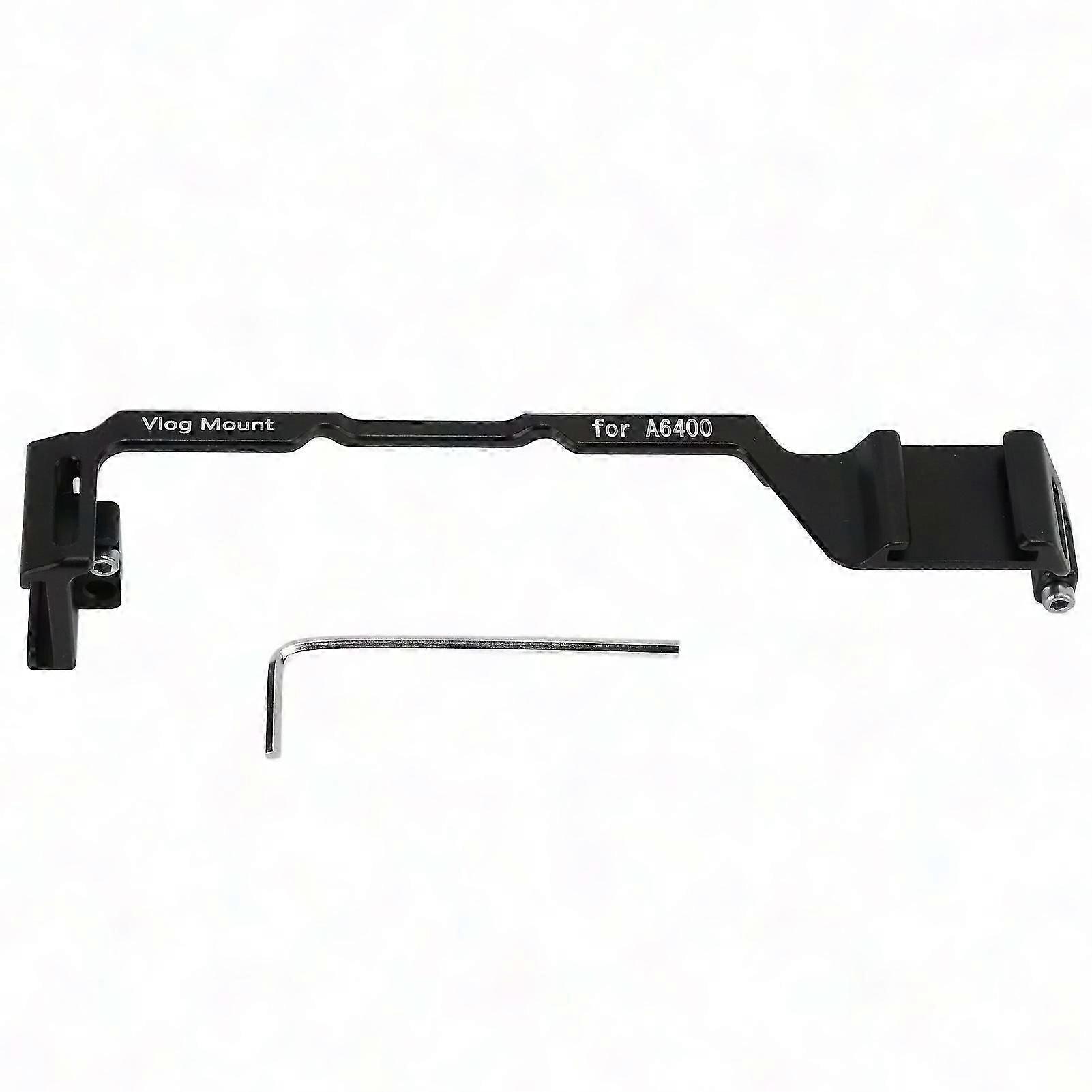 Dual Cold Shoe Mount Bracket for  A6400 Camera Video Accessories