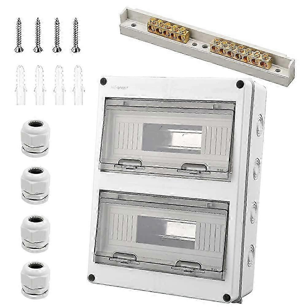 Waterproof Electrical Box, Outdoor Waterproof Electrical Box IP65, 24 Modules