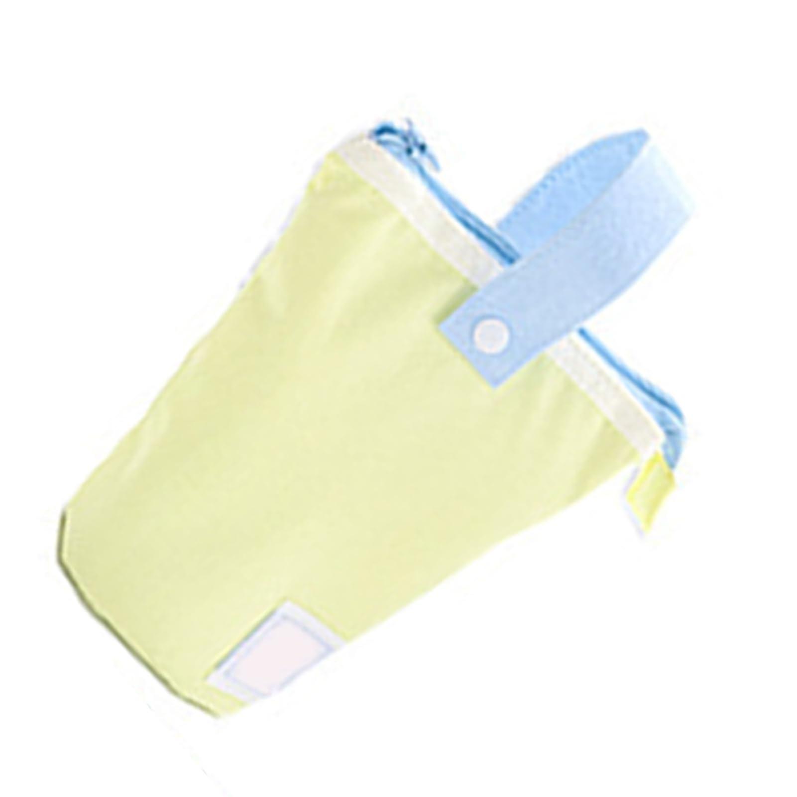 Pencil Case with Foldable Stand Design,  Canvas Pen Holder Bag with Zip and Strap (Cheese)