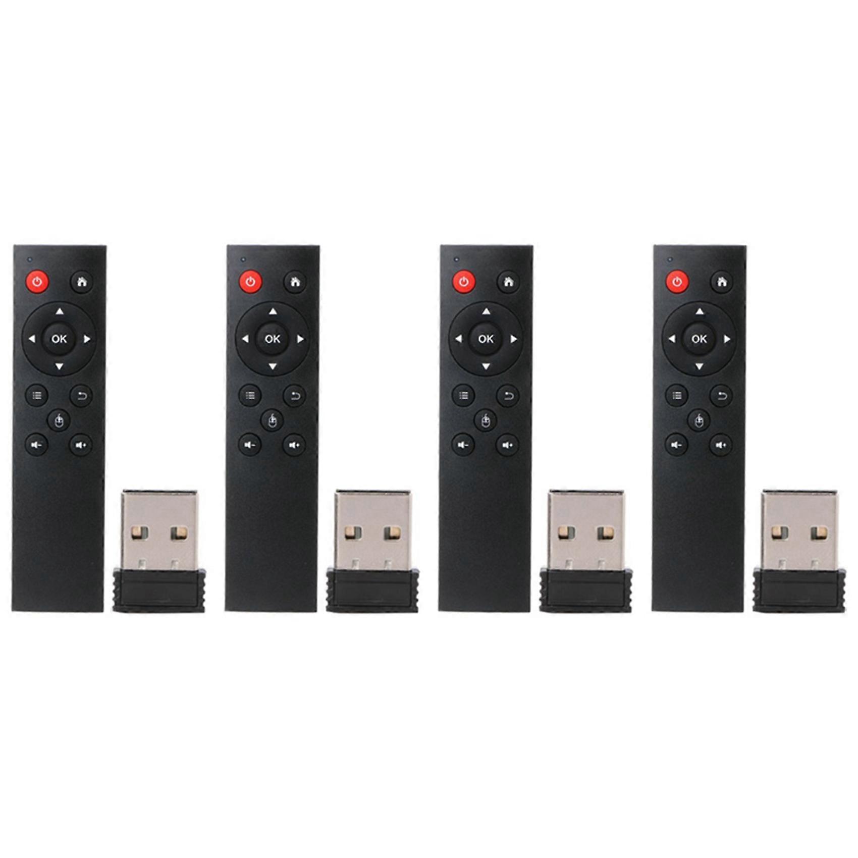 4X Universal 2.4G Wireless Air Mouse Keyboard Remote Control for PC Android TV Box