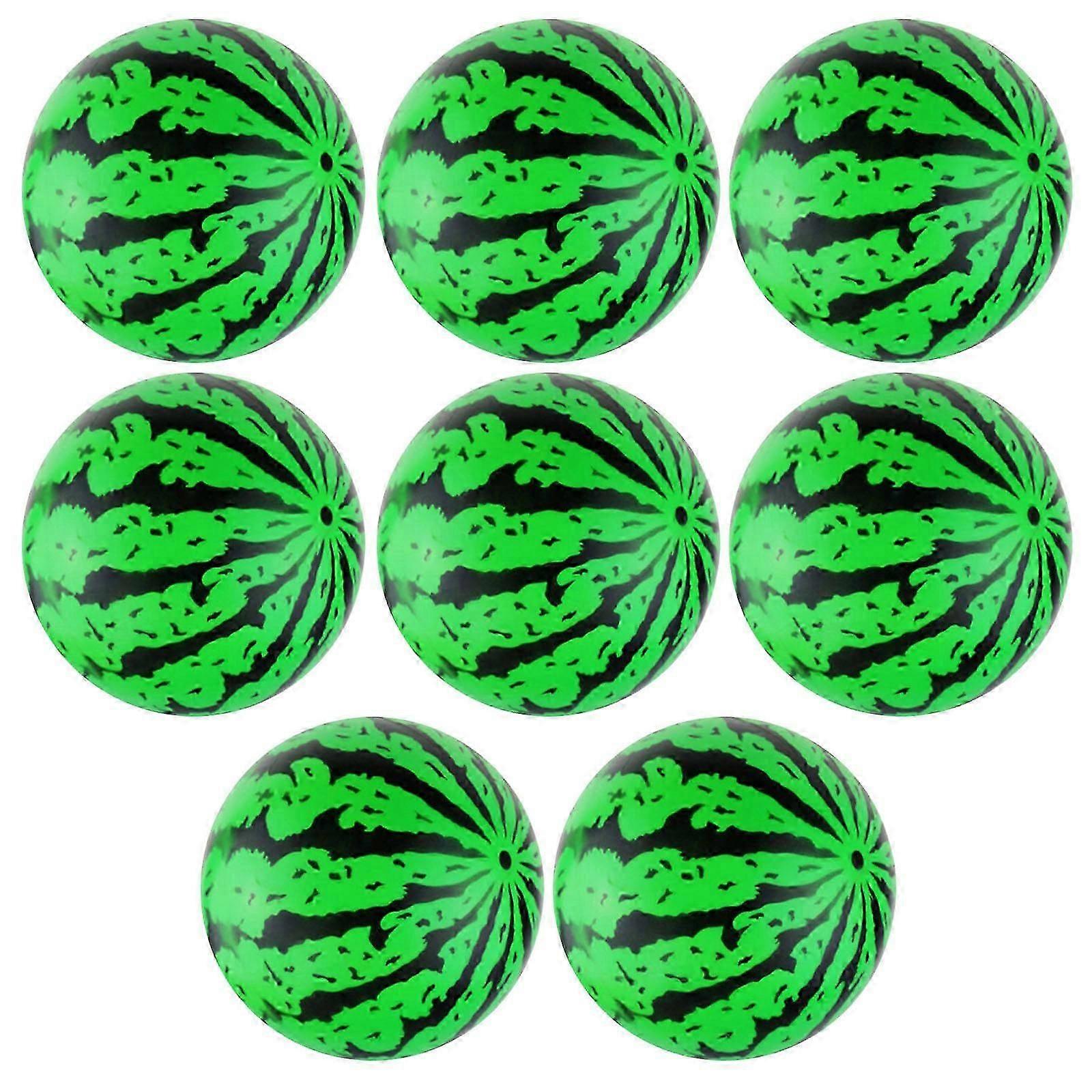 8pcs Watermelon Ball Inflatable Toy for Kids