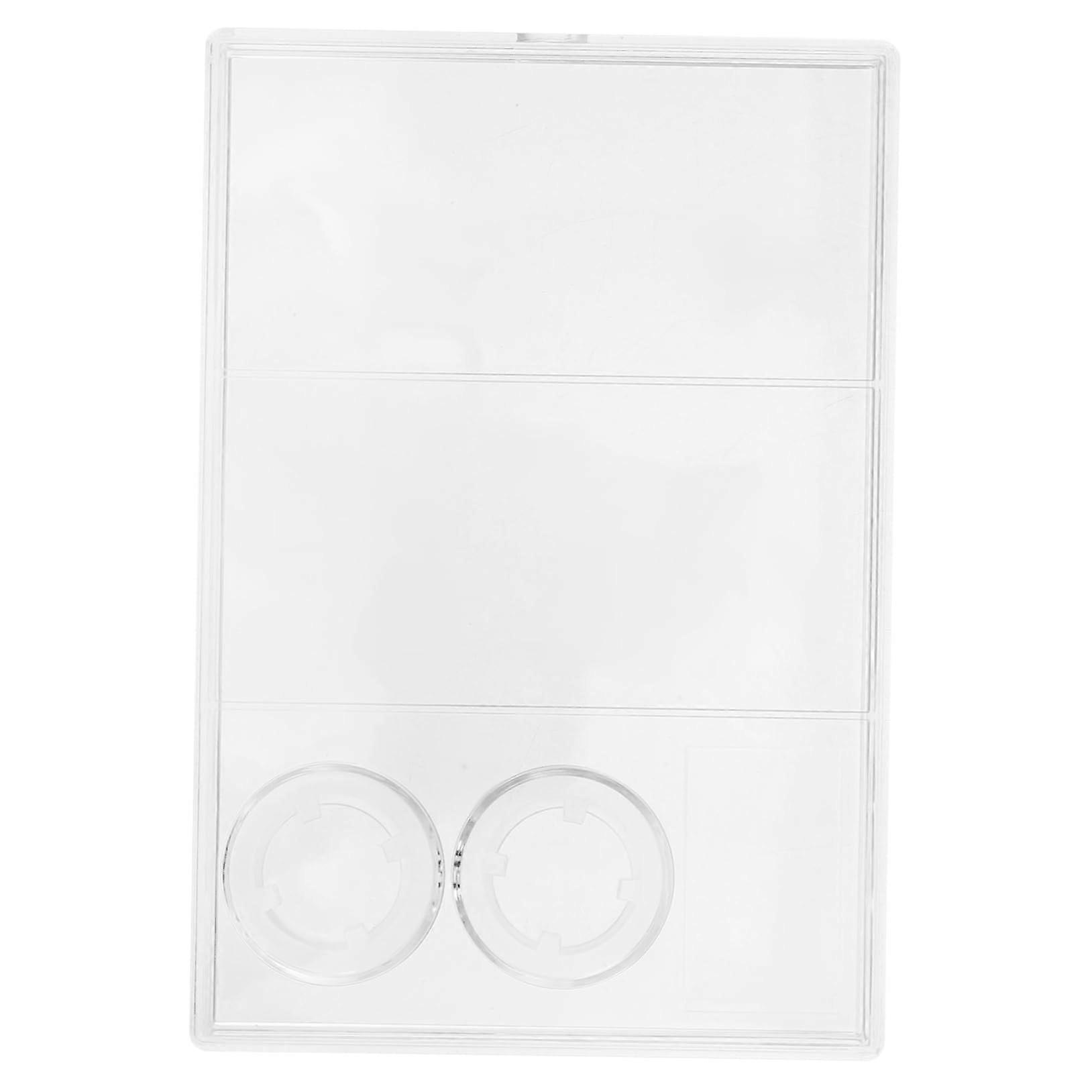 Coin Display Case and Storage Box Set, Clear Visibility Protective Holder for Coins and Banknotes