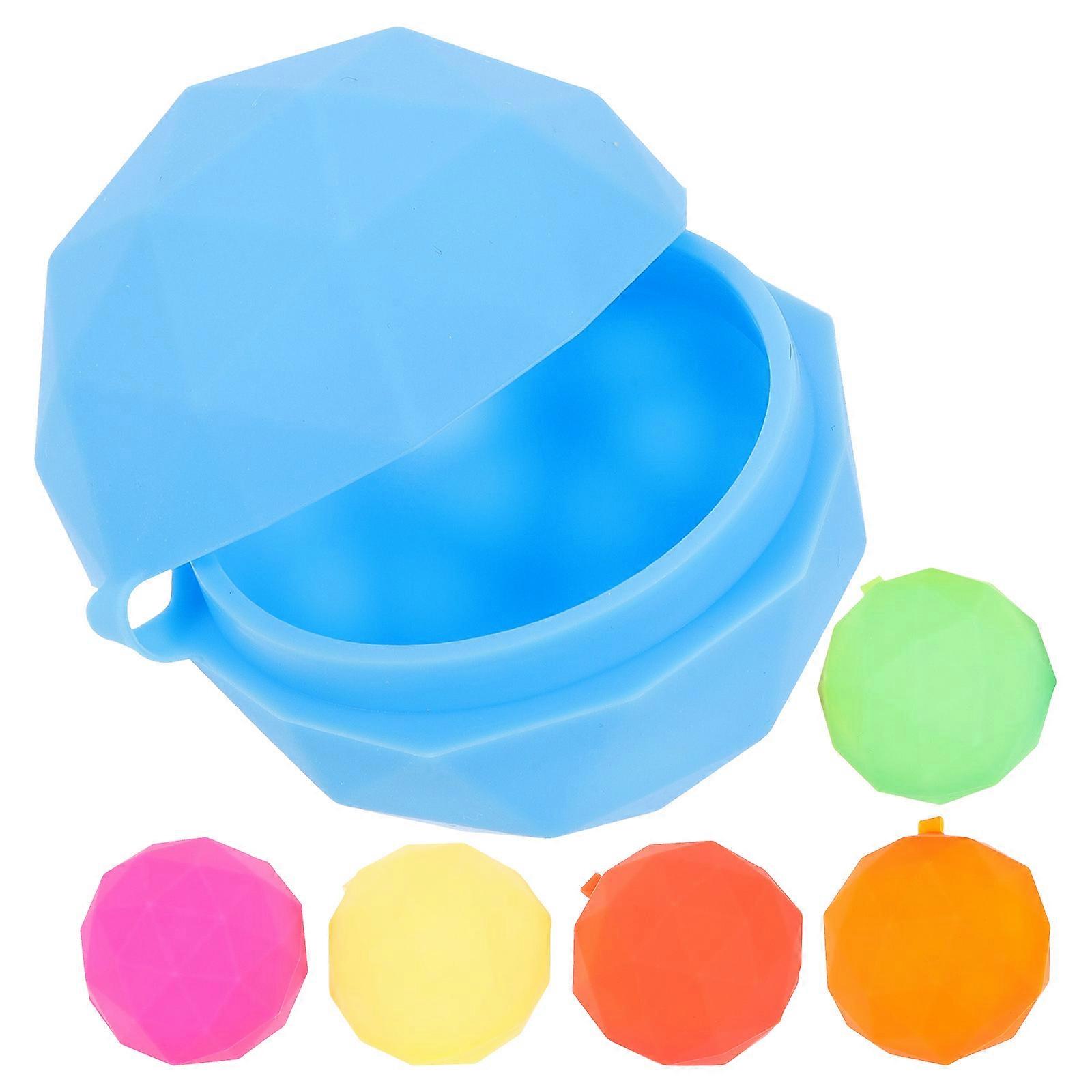 Assorted Color Balloons Silicone Balls for Beach Game 6Pcs