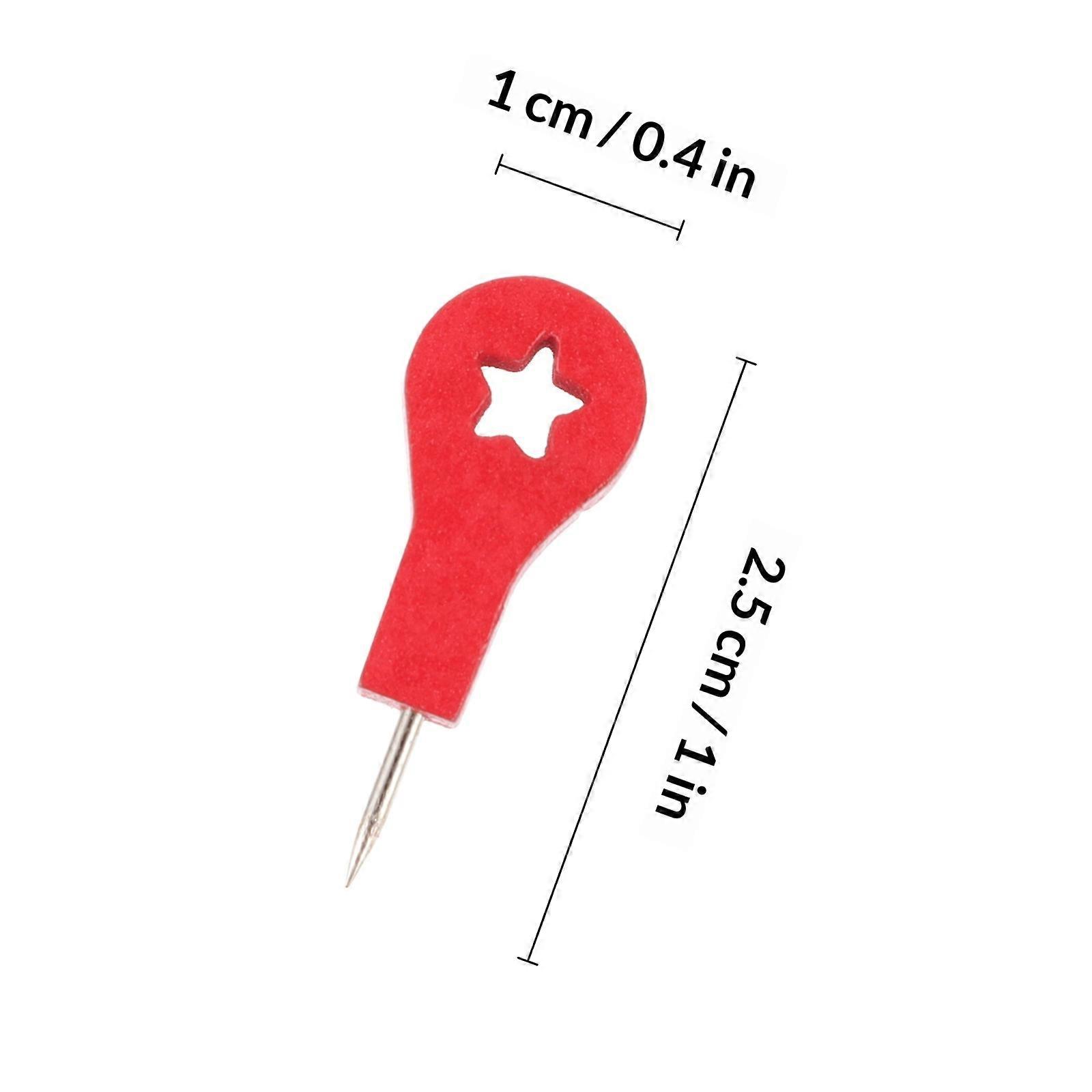 Map Thumb Tacks Push Pin Map Marking Nails Home Office 50Pcs