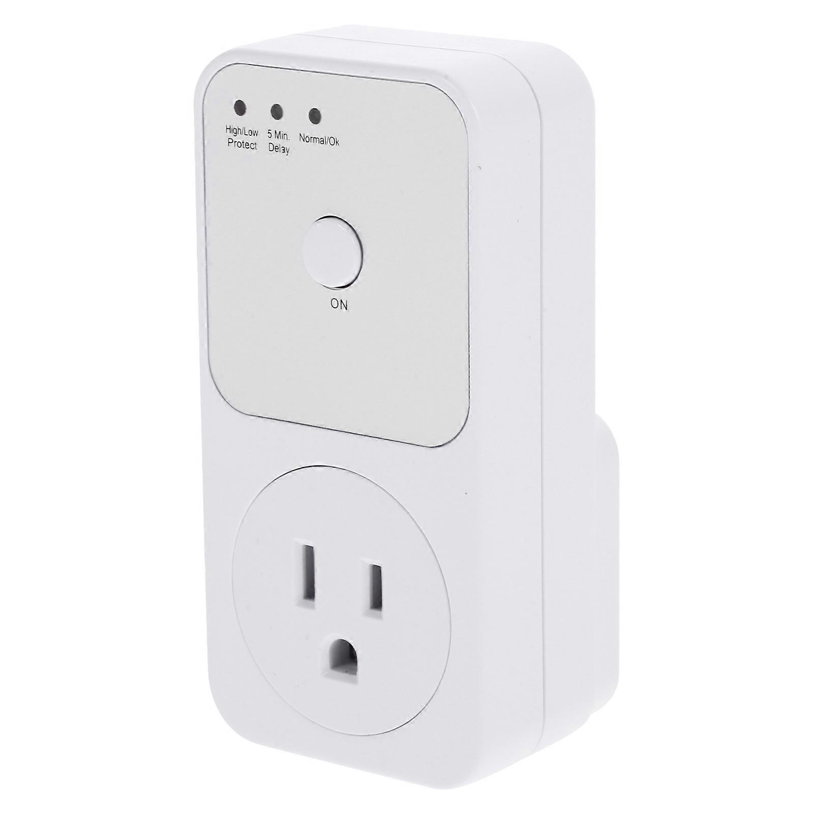 Kitchen Fridge Protector Adjustable Voltage Protector With Rectangular Shape 1Pack