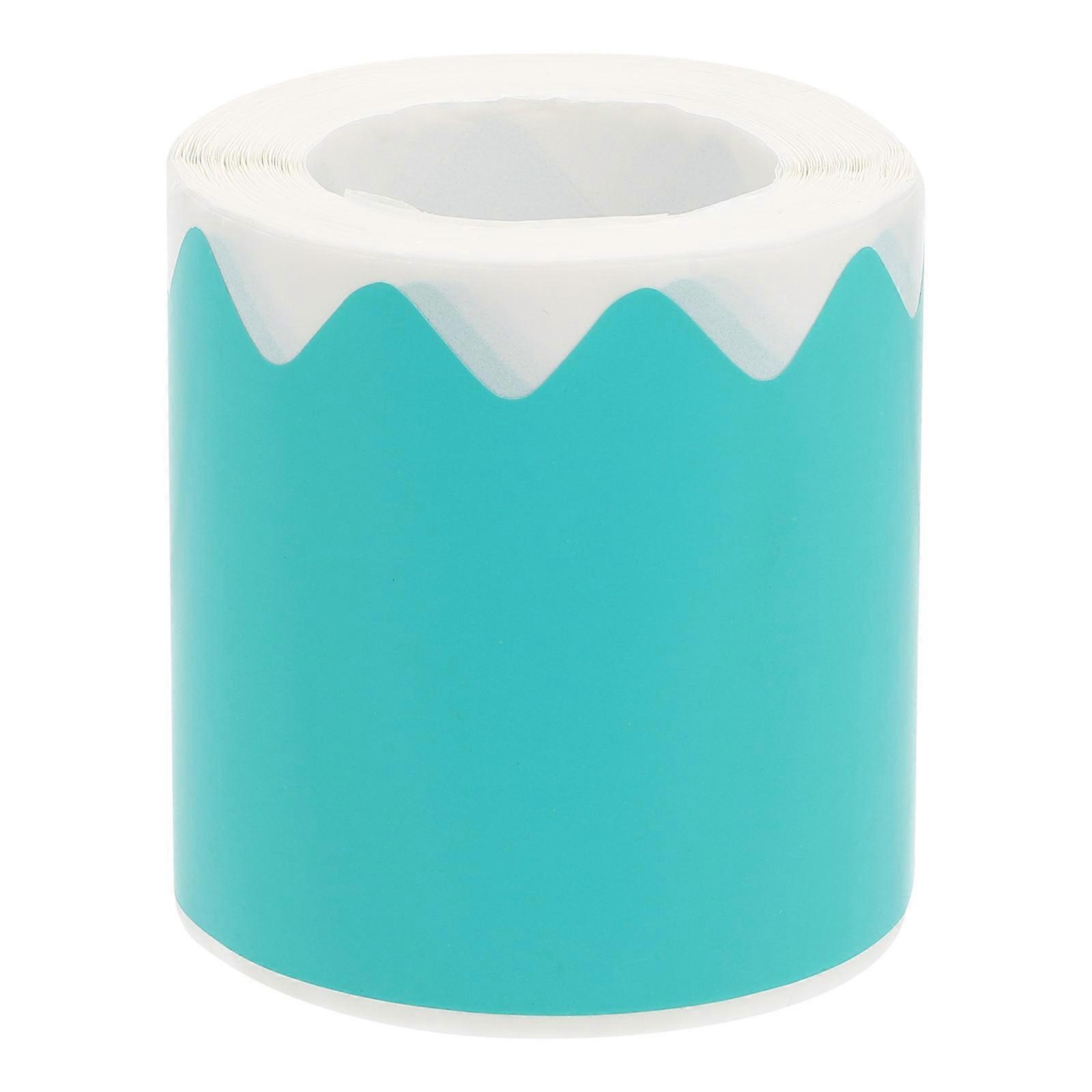 Blue Blackboard Border Sticker for Bulletin Board Decor 1 Roll