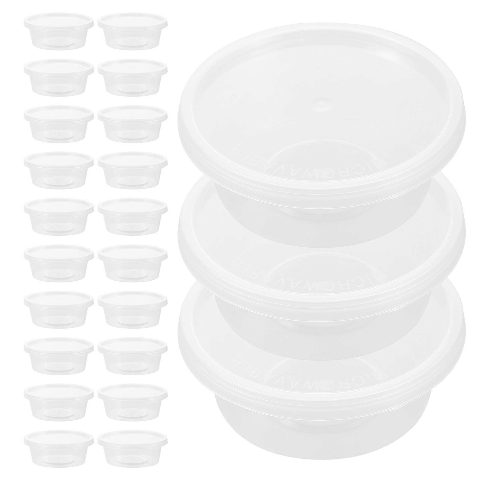 Transparent Plastic Sauce Cups for Kitchen Condiment Cups 150Pcs