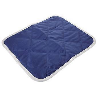Navy Self Warming Pet Pad for Home Heated Pet Bed 4Pcs Cloth Blanket
