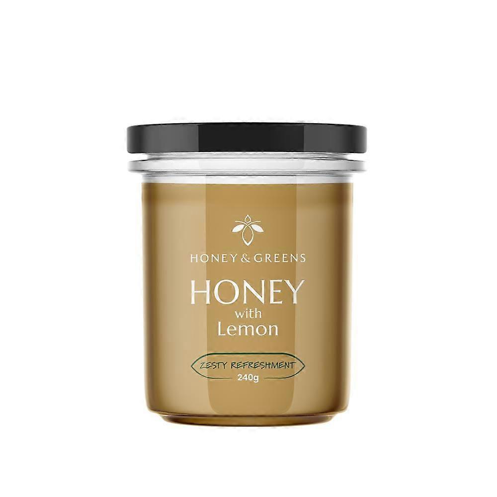 Britischer Honig mit Zitrone und grünem Gemüse, 240 g