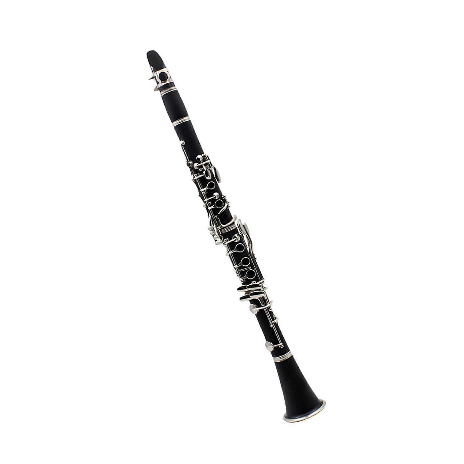 Bb Clarinet for Beginners with Durable NickelPlated Keys and Responsive Easy Playability