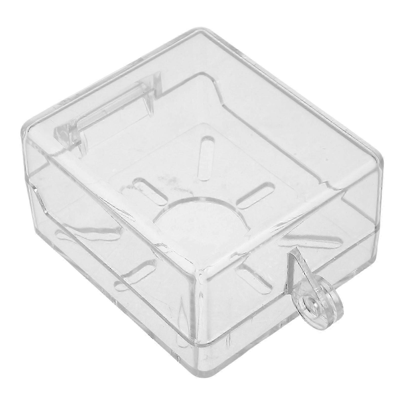Useful Transparent Button Protective Cover for Power Switches Lockable Wall Switch Guard Waterproof 