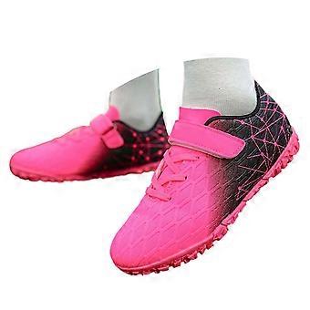 Chaussures de football à crampons pour garçons, idéales pour l'entraînement et les sports de plein air. Semelle en caoutchouc confortable.